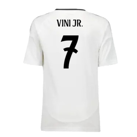 2024-2025 Real Madrid Home Youth Kit (Vini Jr. 7)