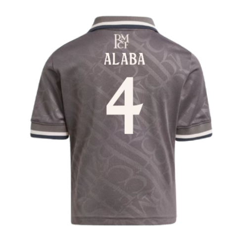 2024-2025 Real Madrid Third Mini Kit (Alaba 4)