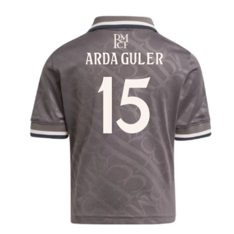 2024-2025 Real Madrid Third Mini Kit (Arda Guler 15)