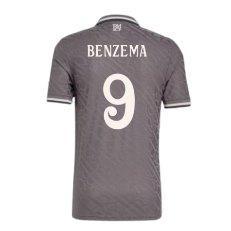 2024-2025 Real Madrid Third Shirt (Benzema 9)