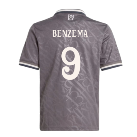 2024-2025 Real Madrid Third Shirt (Kids) (Benzema 9)