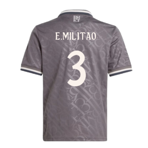 2024-2025 Real Madrid Third Shirt (Kids) (E.Militao 3)