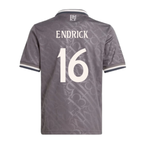 2024-2025 Real Madrid Third Shirt (Kids) (Endrick 16)