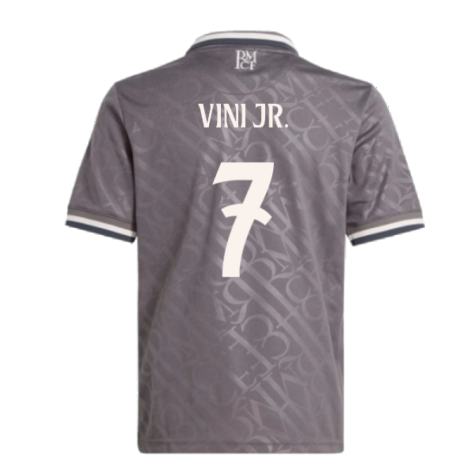 2024-2025 Real Madrid Third Shirt (Kids) (Vini Jr. 7)