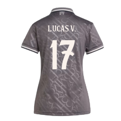 2024-2025 Real Madrid Third Shirt (Womens) (Lucas V. 17)