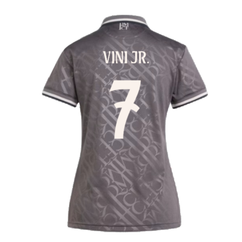 2024-2025 Real Madrid Third Shirt (Womens) (Vini Jr. 7)