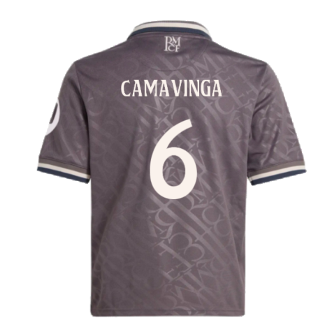 2024-2025 Real Madrid Third Youth Kit (Camavinga 6)