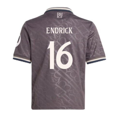 2024-2025 Real Madrid Third Youth Kit (Endrick 16)