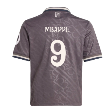 2024-2025 Real Madrid Third Youth Kit (Mbappe 9)