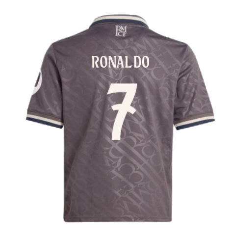 2024-2025 Real Madrid Third Youth Kit (Ronaldo 7)