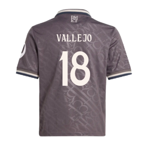 2024-2025 Real Madrid Third Youth Kit (Vallejo 18)