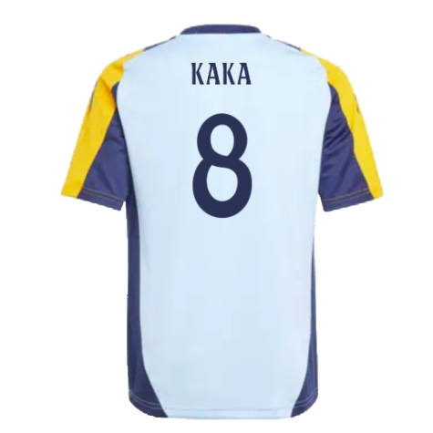 2024-2025 Real Madrid Training Shirt (Glow Blue) - Kids (Kaka 8)