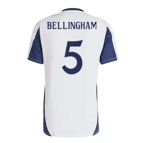 2024-2025 Real Madrid Training Shirt (White) (Bellingham 5)