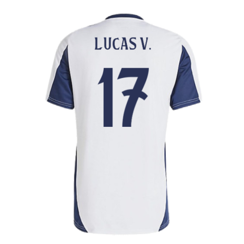 2024-2025 Real Madrid Training Shirt (White) (Lucas V. 17)