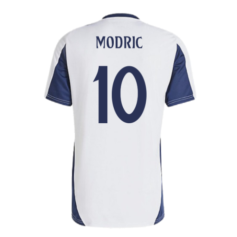 2024-2025 Real Madrid Training Shirt (White) (Modric 10)