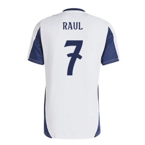 2024-2025 Real Madrid Training Shirt (White) (Raul 7)