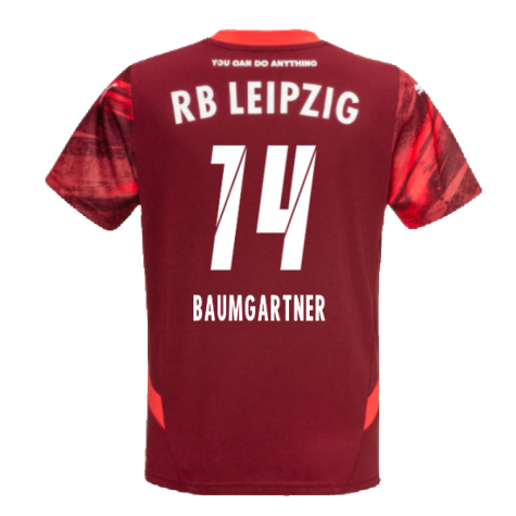 2024-2025 Red Bull Leipzig Away Shirt (Kids) (Baumgartner 14)