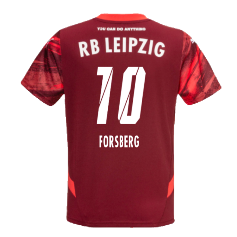 2024-2025 Red Bull Leipzig Away Shirt (Kids) (Forsberg 10)