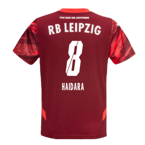 2024-2025 Red Bull Leipzig Away Shirt (Kids) (Haidara 8)