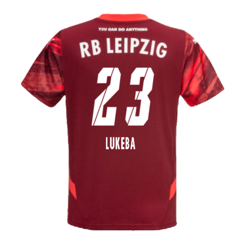 2024-2025 Red Bull Leipzig Away Shirt (Kids) (Lukeba 23)