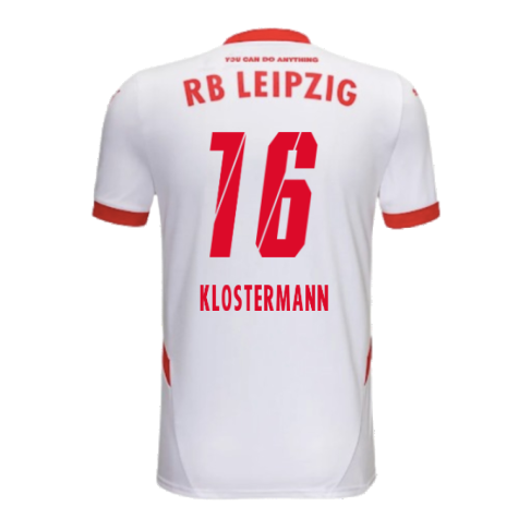 2024-2025 Red Bull Leipzig Home Shirt (Kids) (Klostermann 16)