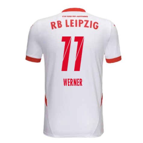 2024-2025 Red Bull Leipzig Home Shirt (Kids) (Werner 11)