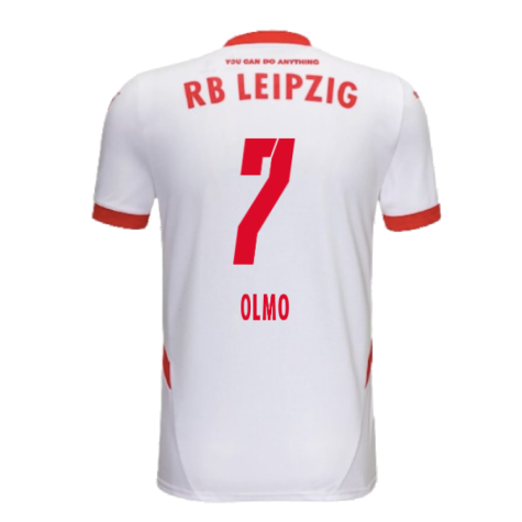 2024-2025 Red Bull Leipzig Home Shirt (Olmo 7)