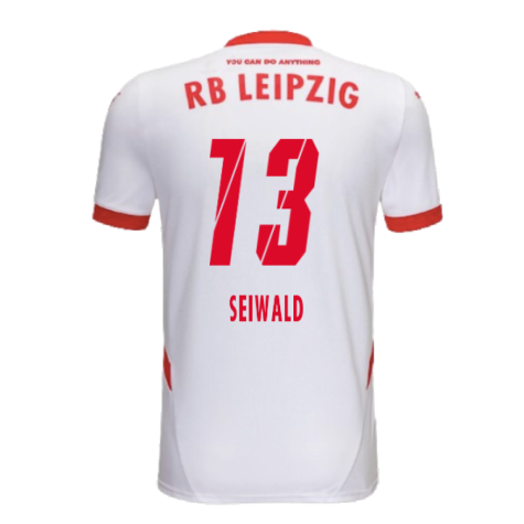 2024-2025 Red Bull Leipzig Home Shirt (Seiwald 13)