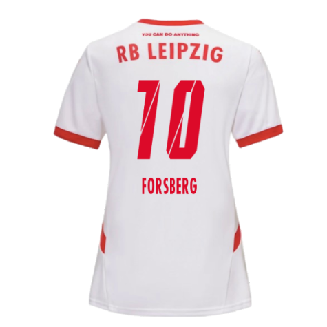 2024-2025 Red Bull Leipzig Home Shirt (Womens) (Forsberg 10)