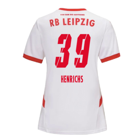 2024-2025 Red Bull Leipzig Home Shirt (Womens) (Henrichs 39)