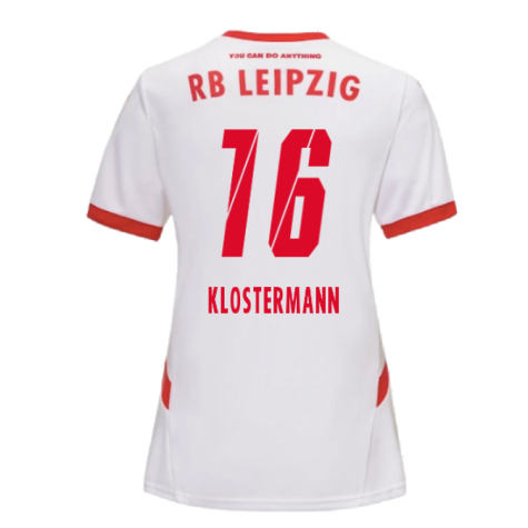 2024-2025 Red Bull Leipzig Home Shirt (Womens) (Klostermann 16)