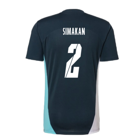 2024-2025 Red Bull Leipzig Training Shirt (Dark Night) (Simakan 2)