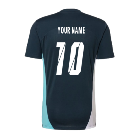 2024-2025 Red Bull Leipzig Training Shirt (Dark Night) (Your Name)