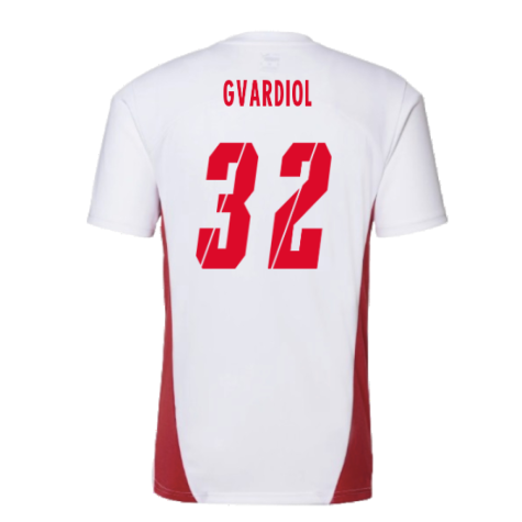 2024-2025 Red Bull Leipzig Training Shirt (White) (Gvardiol 32)