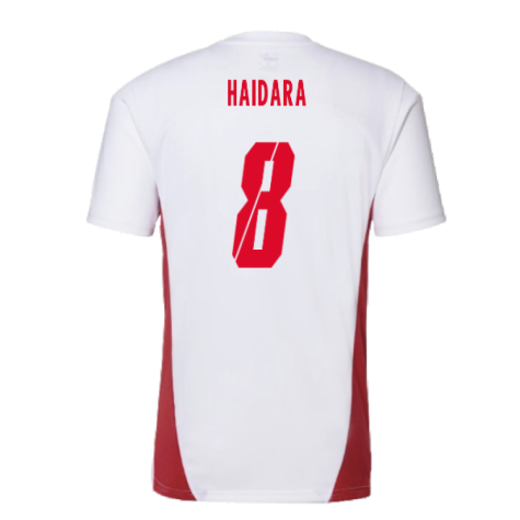 2024-2025 Red Bull Leipzig Training Shirt (White) (Haidara 8)