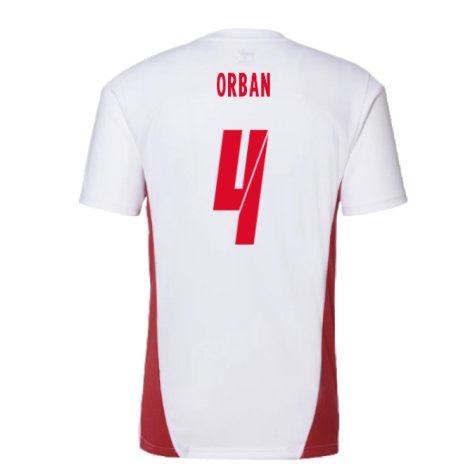 2024-2025 Red Bull Leipzig Training Shirt (White) (Orban 4)