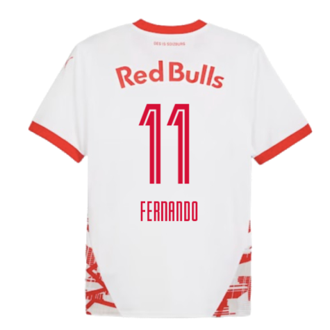 2024-2025 Red Bull Salzburg Home Shirt (Fernando 11)