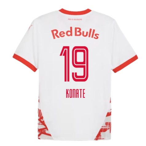 2024-2025 Red Bull Salzburg Home Shirt (Konate 19)