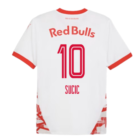 2024-2025 Red Bull Salzburg Home Shirt (Sucic 10)