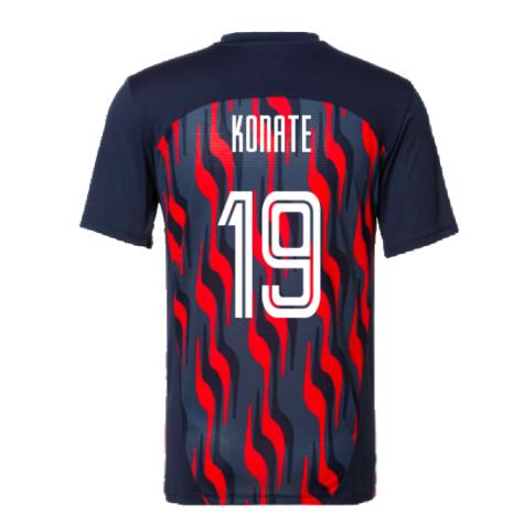 2024-2025 Red Bull Salzburg Pre-Match Shirt (Navy) (Konate 19)