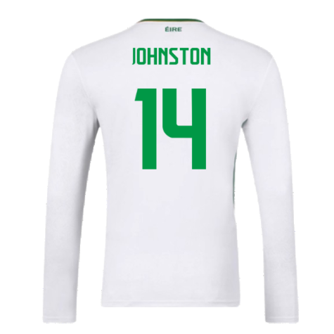 2024-2025 Republic of Ireland Away Long Sleeve Shirt (Johnston 14)