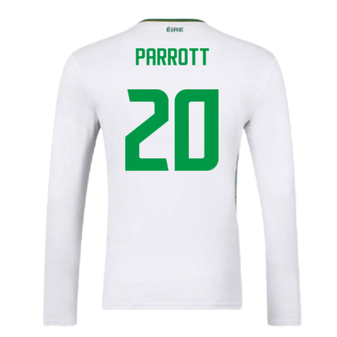 2024-2025 Republic of Ireland Away Long Sleeve Shirt (Parrott 20)