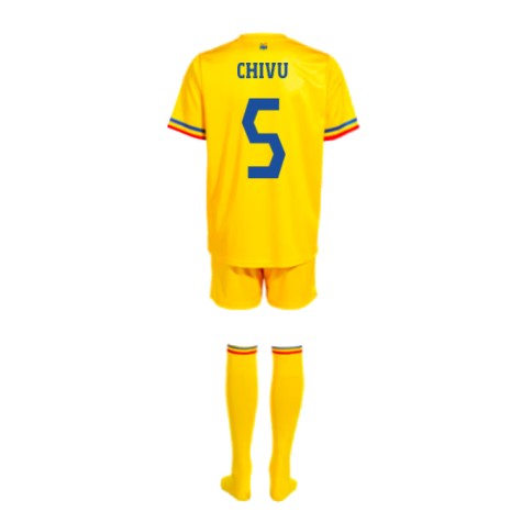 2024-2025 Romania Home Mini Kit (Chivu 5)