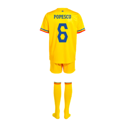 2024-2025 Romania Home Mini Kit (Popescu 6)