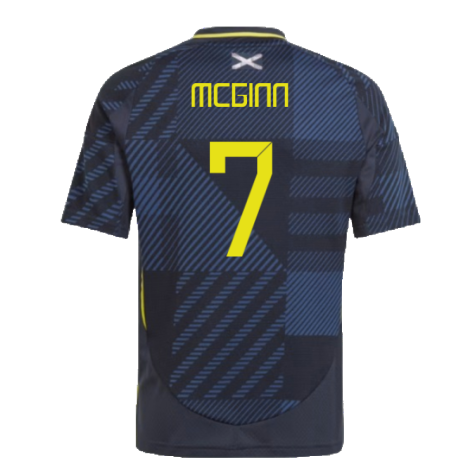 2024-2025 Scotland Home Shirt (Kids) (McGinn 7)