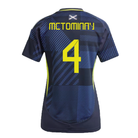 2024-2025 Scotland Home Shirt (Womens) (McTominay 4)