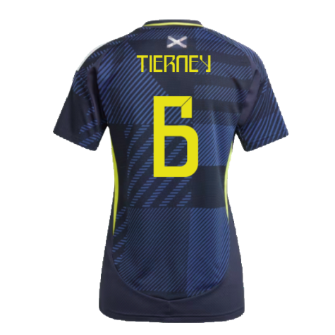 2024-2025 Scotland Home Shirt (Womens) (Tierney 6)