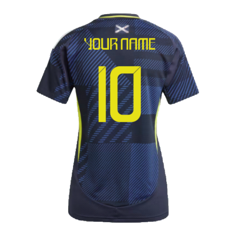 2024-2025 Scotland Home Shirt (Womens) (Your Name)