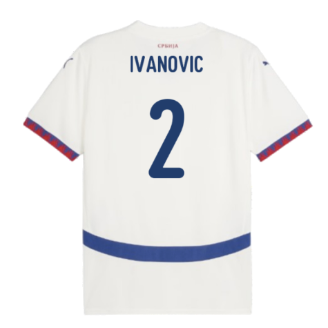 2024-2025 Serbia Away Shirt (Ivanovic 2)