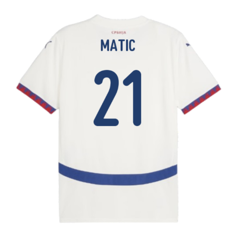 2024-2025 Serbia Away Shirt (Matic 21)
